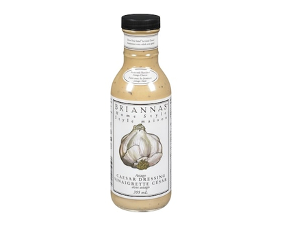Briannas Salad Dressing, Asiago Caesar - 355.0 ML