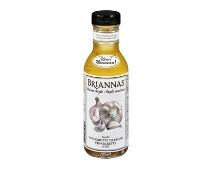Briannas Home Style Garlic Vinaigrette Dressing - 355.0 ML