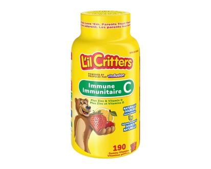 L'Il Critters vitamines gélifiée Immune C - 190 CHA