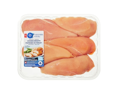 PC Blue Menu Boneless Skinless Chicken Breasts - 1.1 KG
