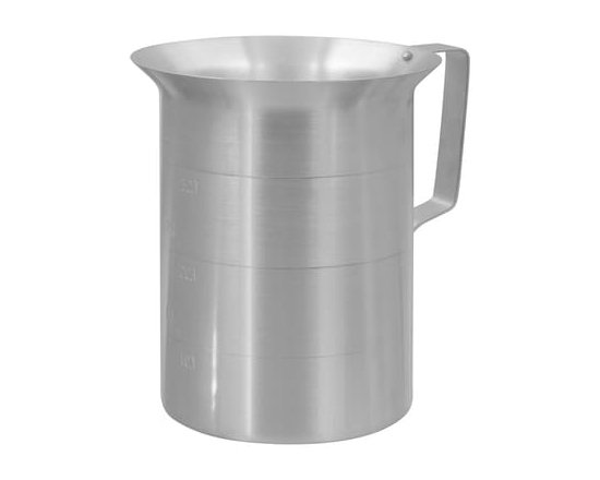Aluminum Liquid Measure, 4 qt - 1.0 EA