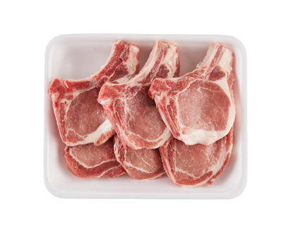 Pork Chop Rib End, Club Pack