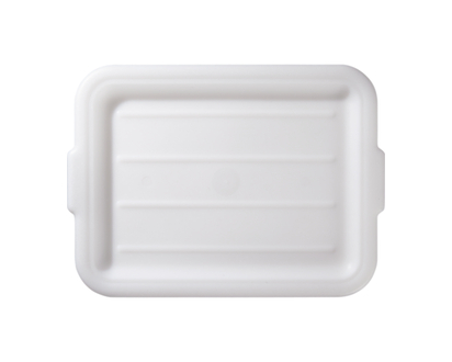 Plastic Bus Box Cover, White - 1.0 EA