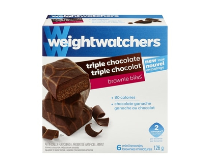 Weight Watchers Triple Chocolate Brownie Bliss - 126.0 G
