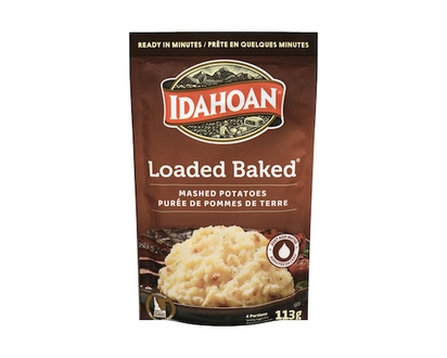 Idahoan Potatoes Mashed Loaded Baked - 113.0 G