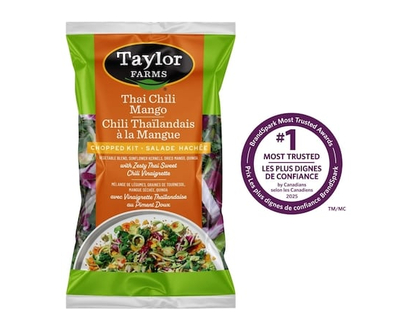 Taylor Farms Salade Hachée Chili Et Mangue Style Thaïlandais - 319.0 G