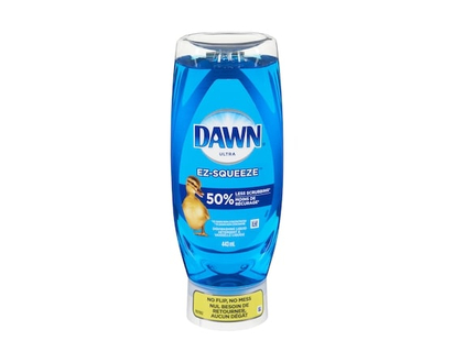 Dawn Ultra EZ-Squeeze Dish Soap, Dishwashing Liquid, Original - 443.0 ML