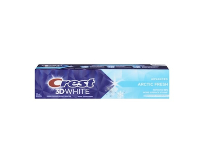 Crest 3D White Toothpaste, Arctic Fresh - 135.0 ML