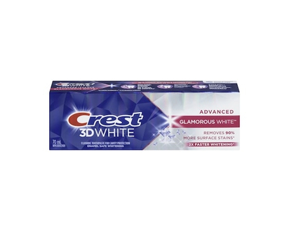 Crest 3D White Toothpaste, Glamorous White - 70.0 ML