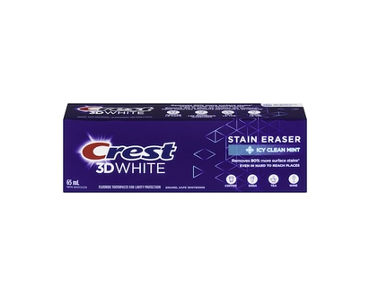 Crest 3D White Stain Eraser Toothpaste - 65.0 ML