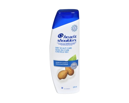 Head & Shoulders Dry Scalp Anti-Dandruff Shampoo with Almond Oil - 370.0 ML