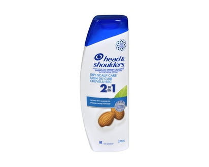 Head & Shoulders Dry Scalp Anti-Dandruff 2-in-1 Shampoo + Conditioner - 370.0 ML