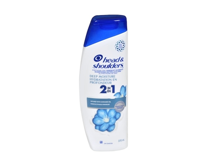 Head & Shoulders Deep Moisture 2-in-1 Shampoo + Conditioner - 370.0 ML