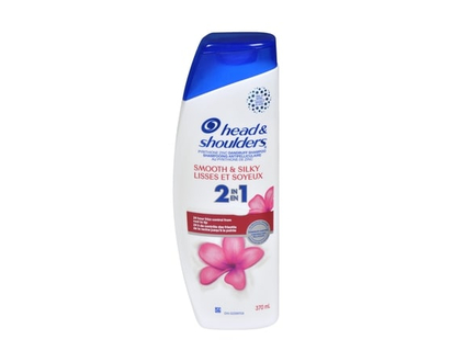 Head & Shoulders Smooth & Silky 2-in-1 Shampoo + Conditioner - 370.0 ML
