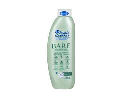 Head & Shoulders BARE Soothing Hydration Dandruff Shampoo, Anti-Dandruff - 400.0 ML