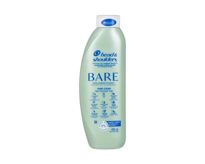 Head & Shoulders BARE Pure Clean Dandruff Shampoo, Anti-Dandruff - 400.0 ML