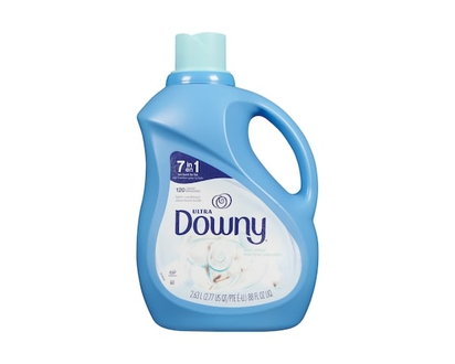 Downy Ultra Laundry Liquid Fabric Softener (Fabric Conditioner), Cool Cotton, 120 Loads - 2.63 L