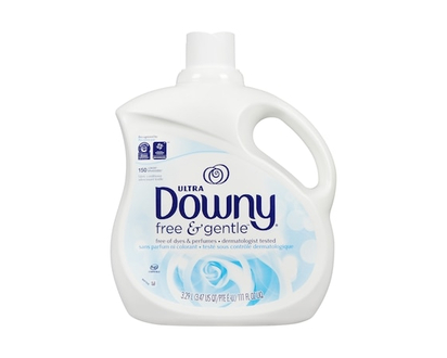 Downy Ultra Free & Gentle Laundry Liquid Fabric Softener (Fabric Conditioner), 150 Loads, Hypoallergenic - 3.29 L
