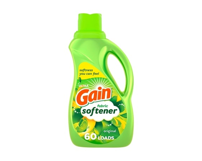 Gain Fabric Softener, Original, 60 Loads, HE Compatible - 1.31 L