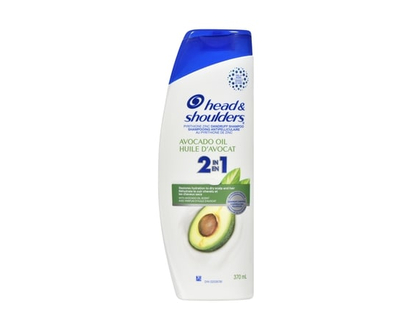 Head & Shoulders Avocado Oil 2 in 1 Anti-Dandruff Shampoo and Conditioner - 370.0 ML