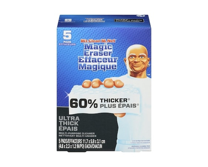 Mr. Clean Magic Eraser, Ultra Thick - 5.0 EA