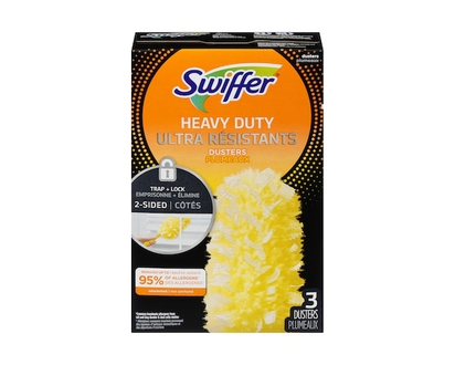 Swiffer Dusters Heavy Duty Multi-Surface Duster Refills for Cleaning, Unscented, 3 Count - 3.0 EA