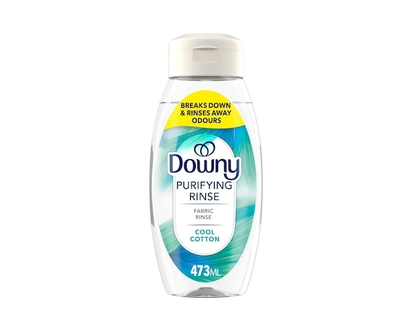 Downy Purifying Laundry Odour Remover and Fabric Softener, Cool Cotton, Safe On All Fabrics, HE Compatible - 473.0 ML