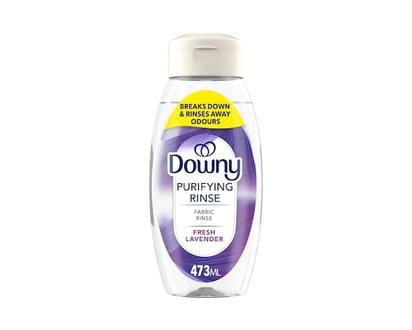 Downy Purifying Rinse Laundry Odour Remover and Fabric Softener, Fresh Lavender fl oz., Safe On All Fabrics, HE Compatible - 473.0 ML