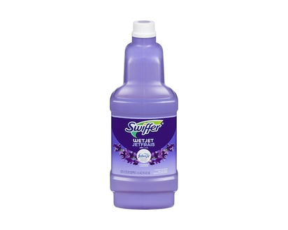 Swiffer WetJet Spray Mop Multi-Purpose and Hardwood Liquid Floor Cleaner Refill, Lavender Vanilla & Comfort - 1.25 L