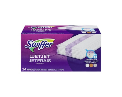 Swiffer WetJet Spray Mop Multi-Surface Floor Cleaner Pad Refill, 24 count - 24.0 EA