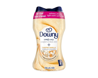 Downy Comfy Cozy In-Wash Laundry Scent Booster Beads, Toasted Vanilla Scent, Softness and Freshness - 150.0 G