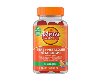 Fibre & Metabolism Gummies - 72.0 EA