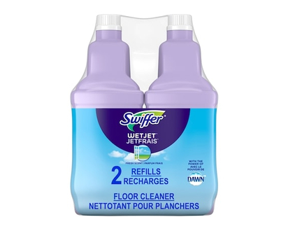 WetJet with The Power of Floor Cleaner, Fresh Scent, Pack of each - 2.5 L