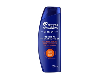 Head & Shoulders Clinical Dryness Rescue 2in1, for Stubborn Dandruff - 400.0 ML