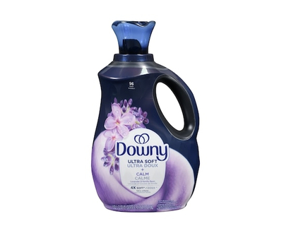 Downy Ultra Soft Fabric Softener Liquid, Calm, Lavender and Vanilla Bean, 96 Loads - 1.92 L