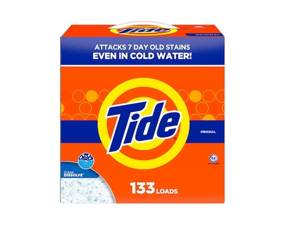 Tide Détergent à lessive en poudre, parfum Original, 133 brassées, 4,2 kg - 4.2 KG