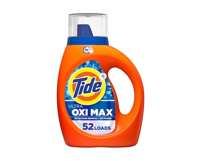 Ultra Oxi Max Liquid Laundry Detergent, 52 Loads, Set-in Stain Removal Plus Oxi Power, Laundry Deter - 2.15 L