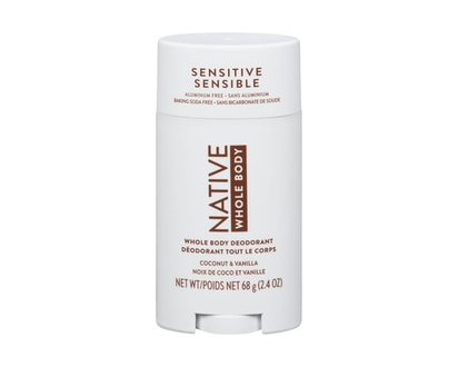 Native Whole Body Deodorant, Coconut & Vanilla - 68.0 G