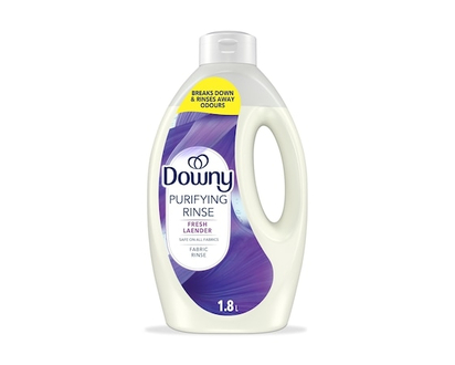 Downy Fabric Purifying Rinse Laundry Odour Remover, Fresh Lavender Scent, Fabric Softener and Laundry Odou - 1.8 L