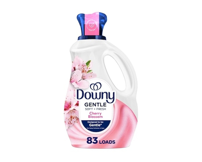 Downy Gentle Soft + Fresh Fabric Softener Liquid, Cherry Blossom Scent,, 83 loads, Liquid Fabric Softener - 1.66 L