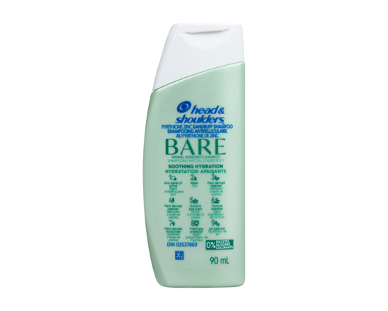Bare Anti-Dandruff Shampoo, Soothing & Hydration - 90.0 ML