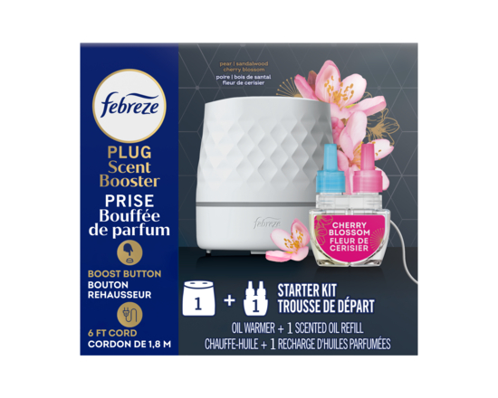 PLUG Scent Booster Starter Kit, Oil Diffuser + ChryBlssm - 26.0 ML