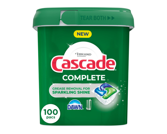 Complete Dishwasher Detergent Fresh, 100ct - 100.0 EA