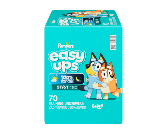 Easy Up Training Pants Size 7 (5T6T), 70 Count - 70.0 EA