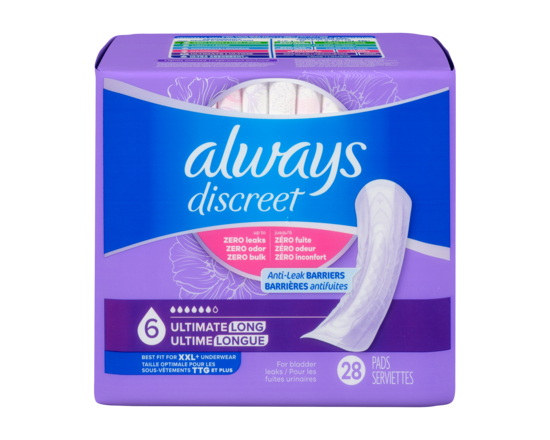 Discreet Ultimate Pads, Long, 28 Count - 28.0 EA