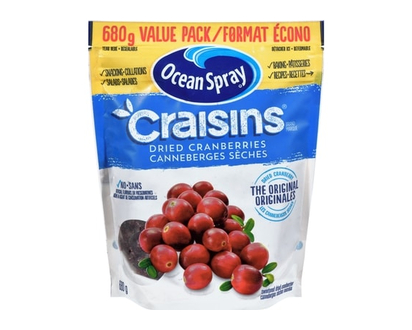 Ocean Spray Canneberges séchées - 680.0 G