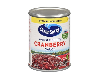 Ocean Spray Cranberry Sauce, Whole Berry - 348.0 ML