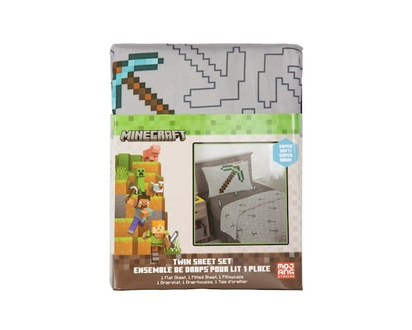 MINECRAFT Good vs Bad - Sheet Set - Twin - 1.0 EA