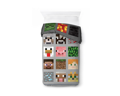 MINECRAFT Good vs Bad - Twin Comforter - 1.0 EA