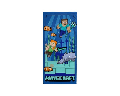 Minecraft Beach Towel - 1.0 EA